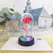 Rose Light Beautiful Realistic Looking Night Light Rose Eternal Flower Party Supplies LED Simulation Rose Flower Decorative
