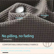 Breathable Comfortable Men's Training Clothes in Summer Two-piece Set with Printed Short-sleeved Top and Shorts Casual Waffle Design for M-3XL