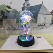 Rose Light Beautiful Realistic Looking Night Light Rose Eternal Flower Party Supplies LED Simulation Rose Flower Decorative